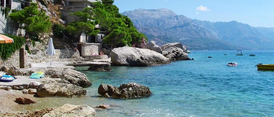 Amazing View Over The Beach Omiš Zewnętrze zdjęcie